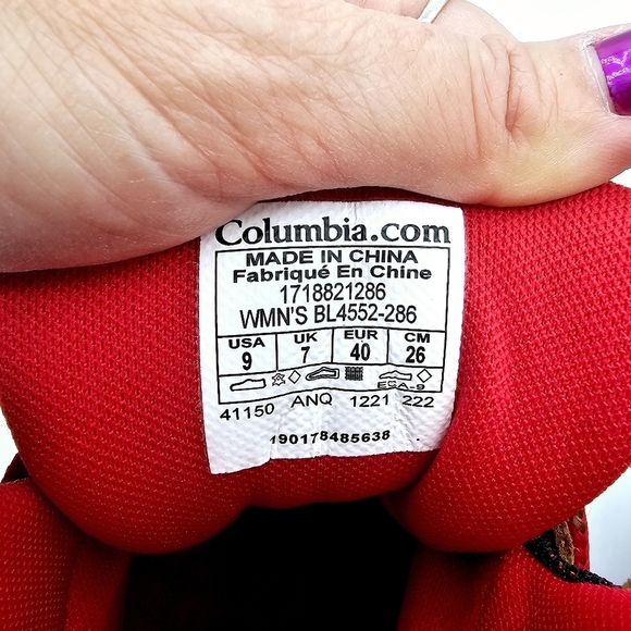 Columbia Women's Newton Ridge Plus Waterproof Amped Hiking Boot NIB - Picture 6 of 16